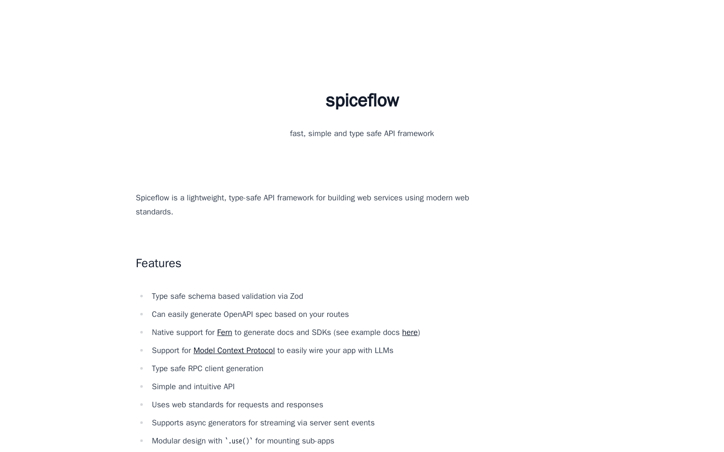 The Type Safe TypeScript API Framework