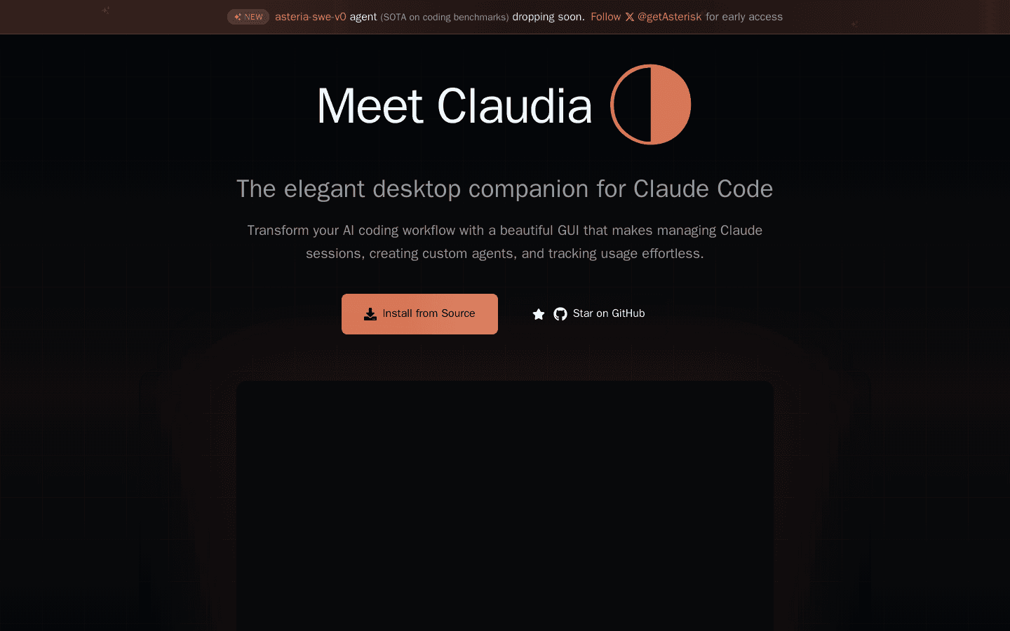 Claudia - The Elegant Desktop Companion for Claude Code