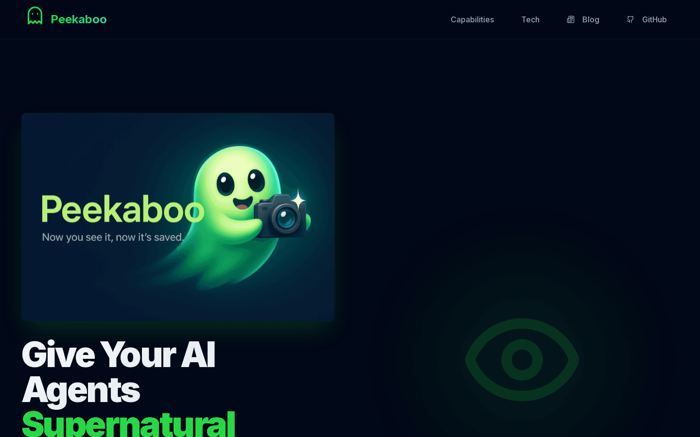 Peekaboo: AI Vision for macOS | Fast Screen Capture & VQA