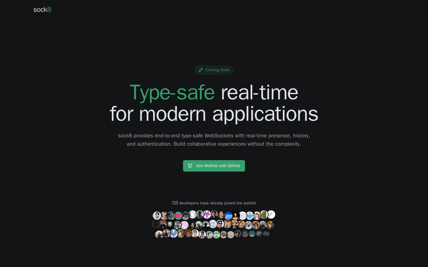 sock8 - Type-safe realtime for Next.js