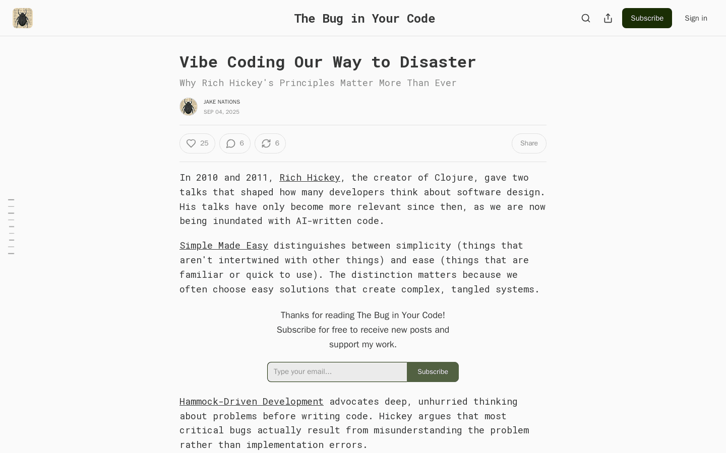 Vibe Coding Our Way to Disaster