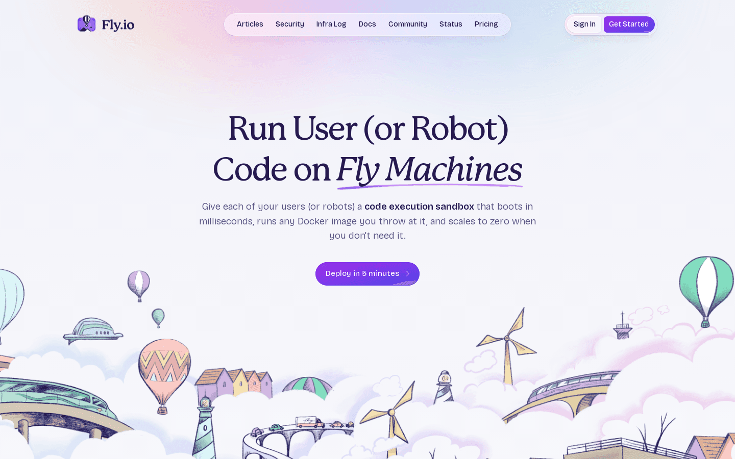 Fly.io - App and VM Hosting for Code