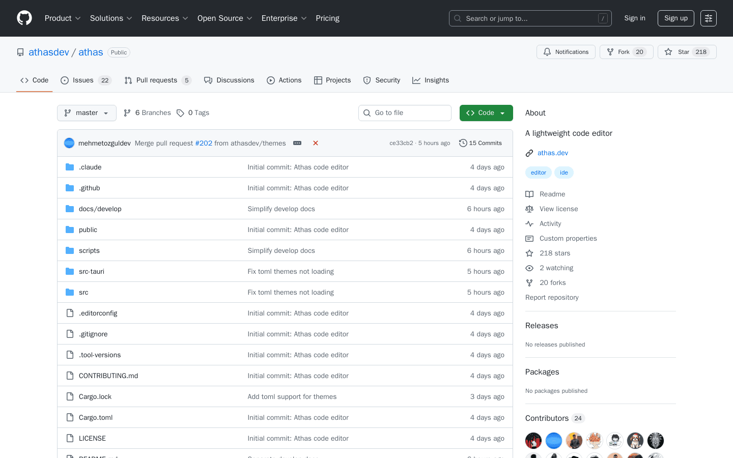 GitHub - athasdev/athas: A lightweight code editor
