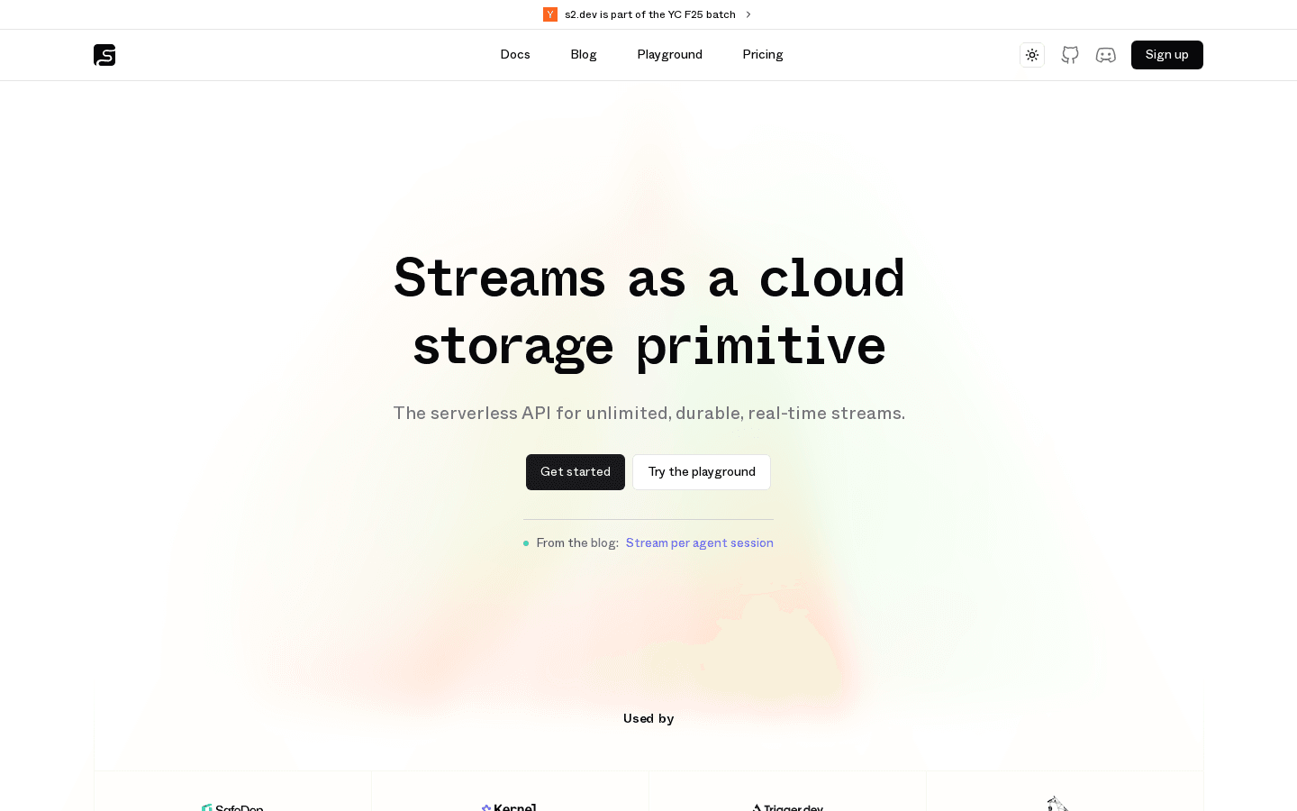 S2, the durable stream API