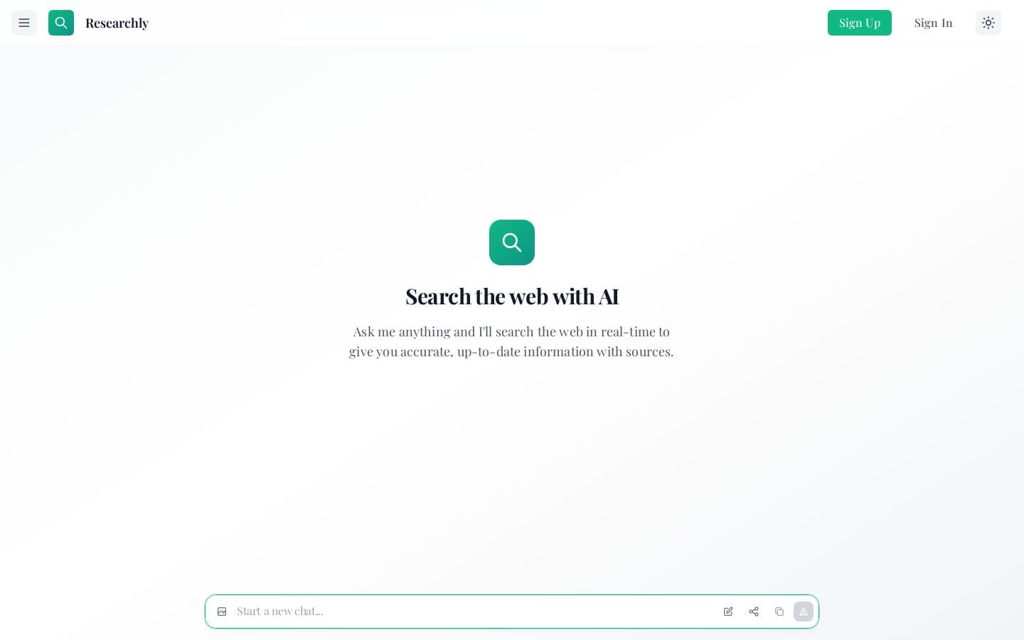 Researchly - AI-Powered Web Research