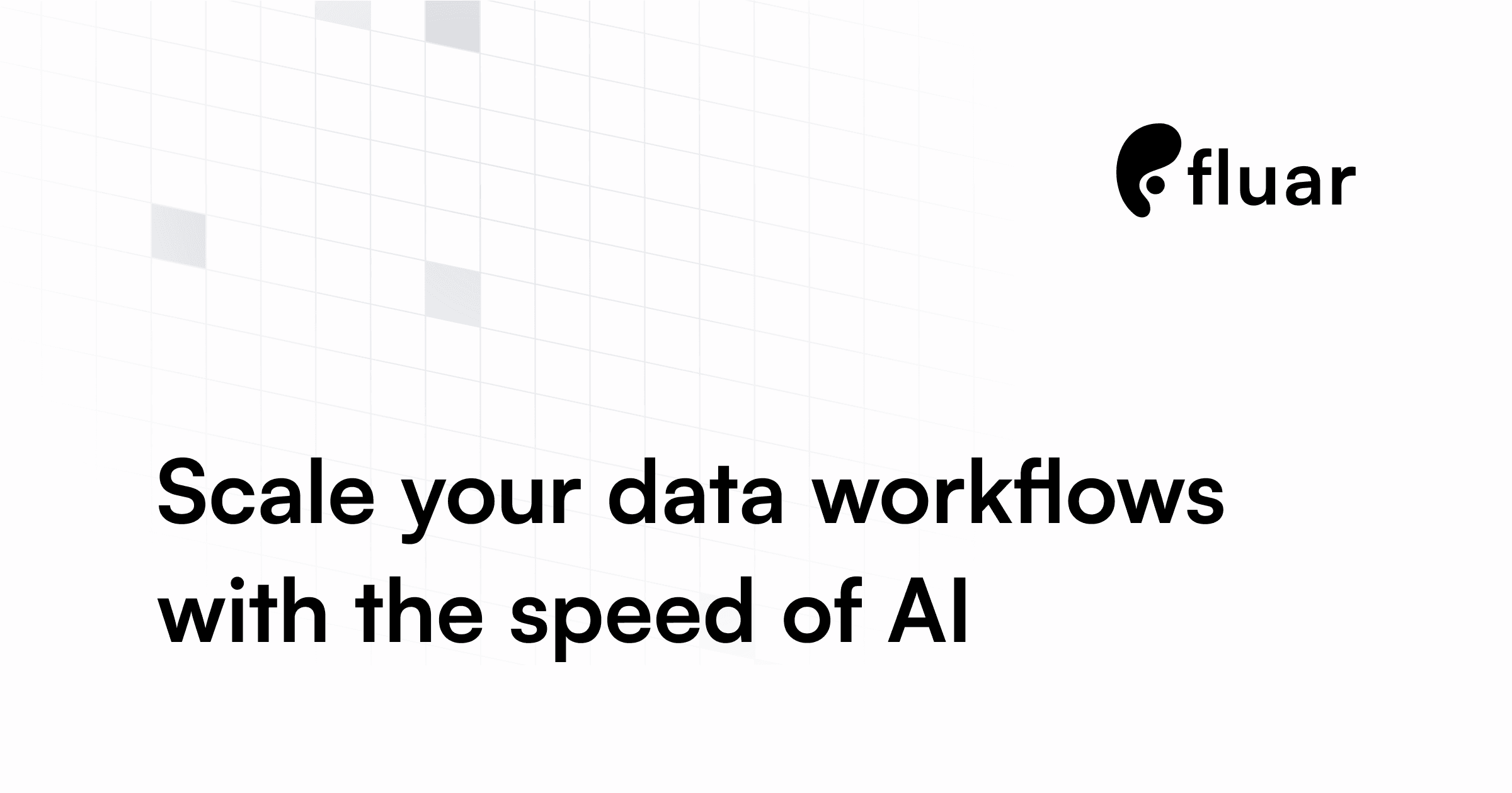 Fluar · Enrich your data with AI research agents