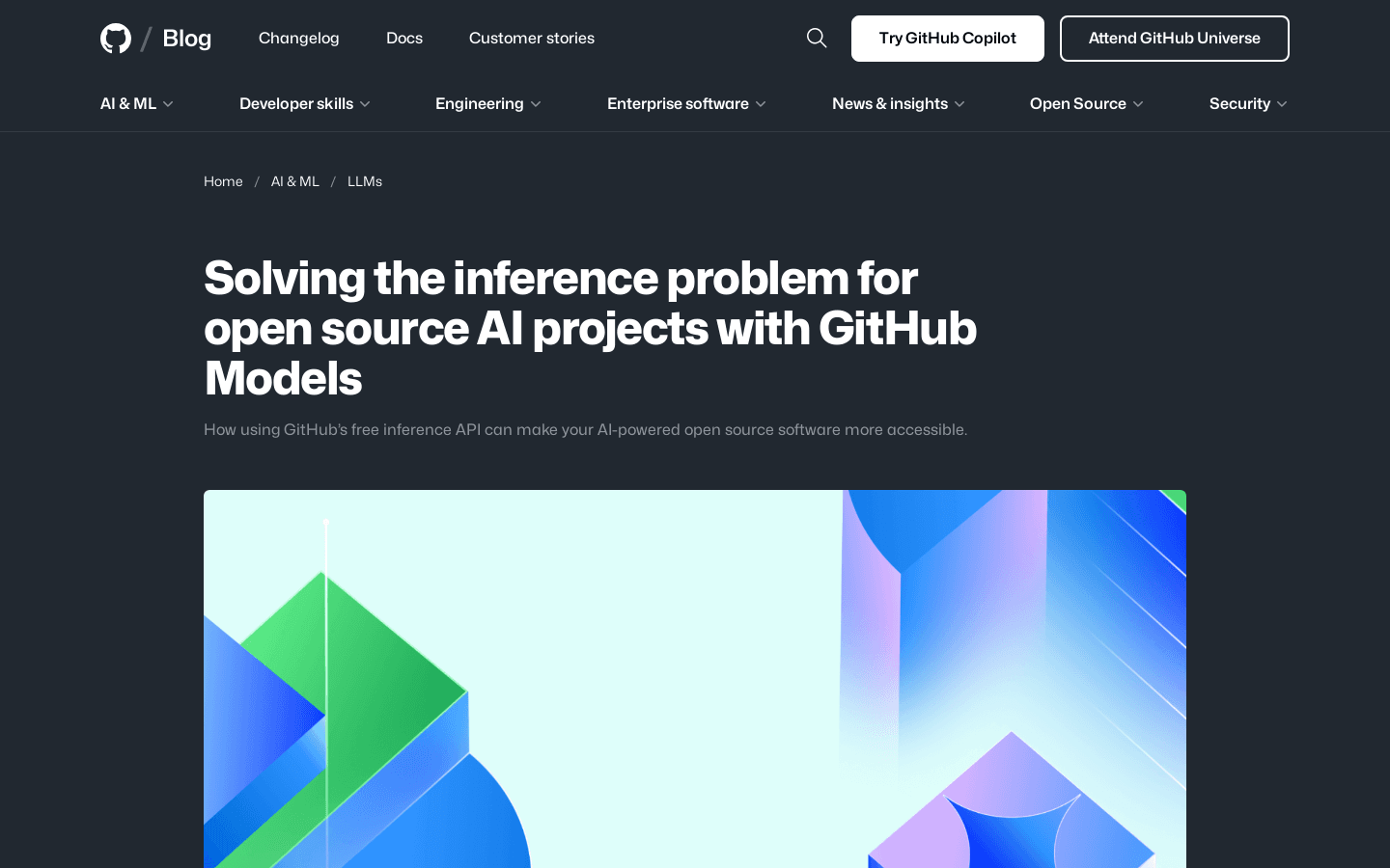 Free Frontier Model Inference for Apps - Provided by GitHub
