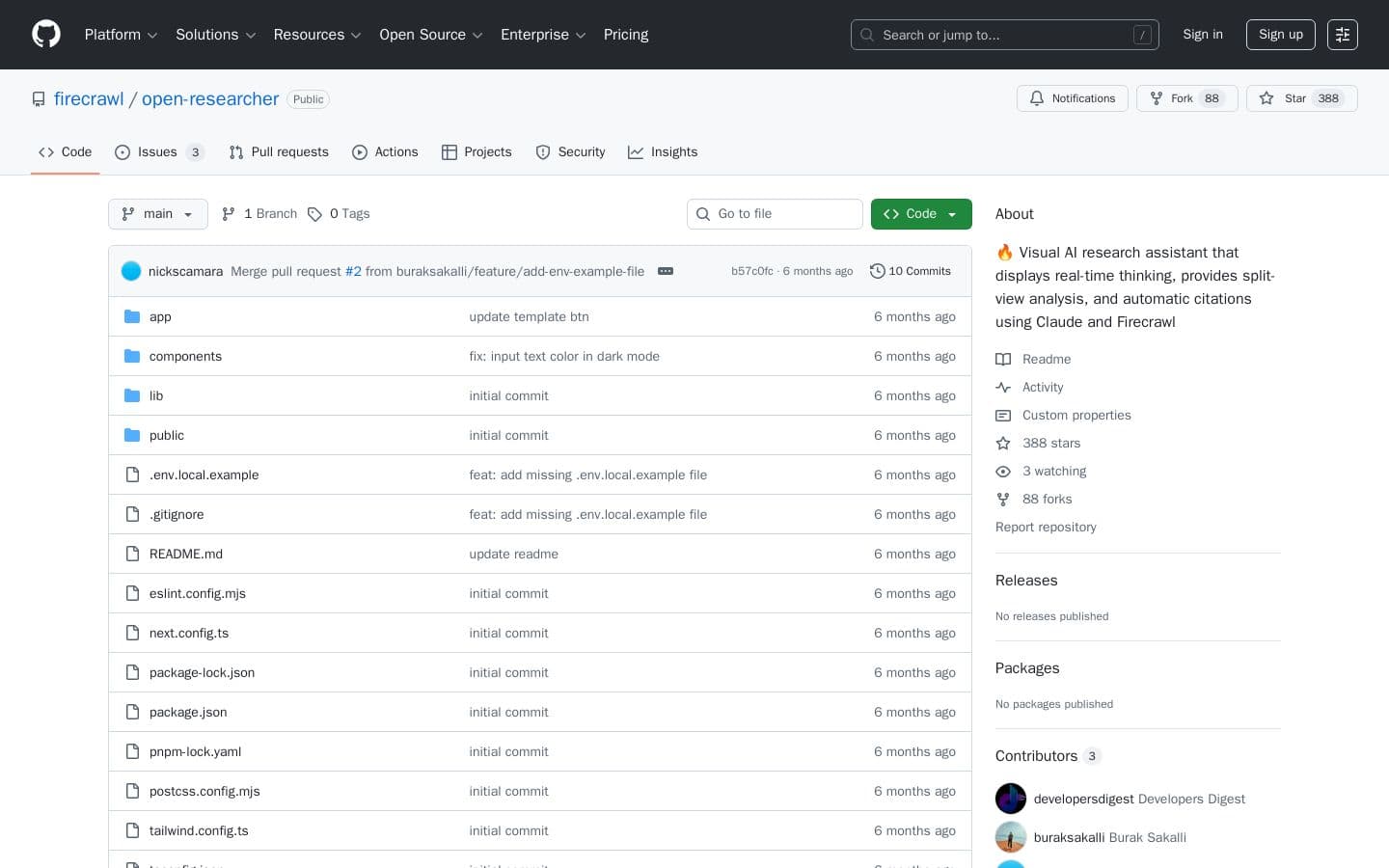 GitHub - firecrawl/open-researcher: 🔥 Visual AI research assistant that displays real-time thinking, provides split-view analysis, and automatic citations using Claude and Firecrawl