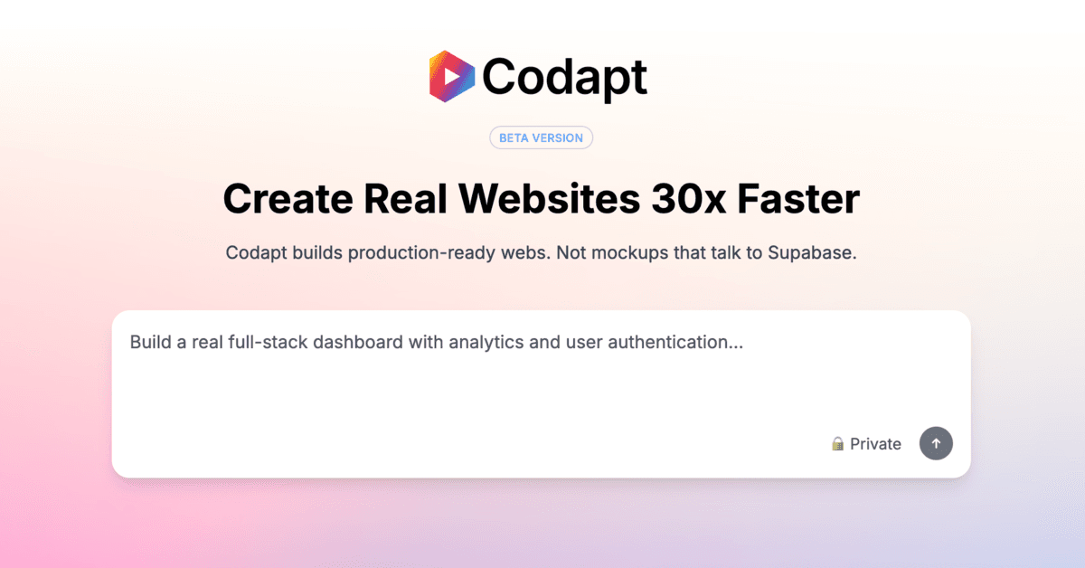 Codapt.ai | Generate accurate code faster