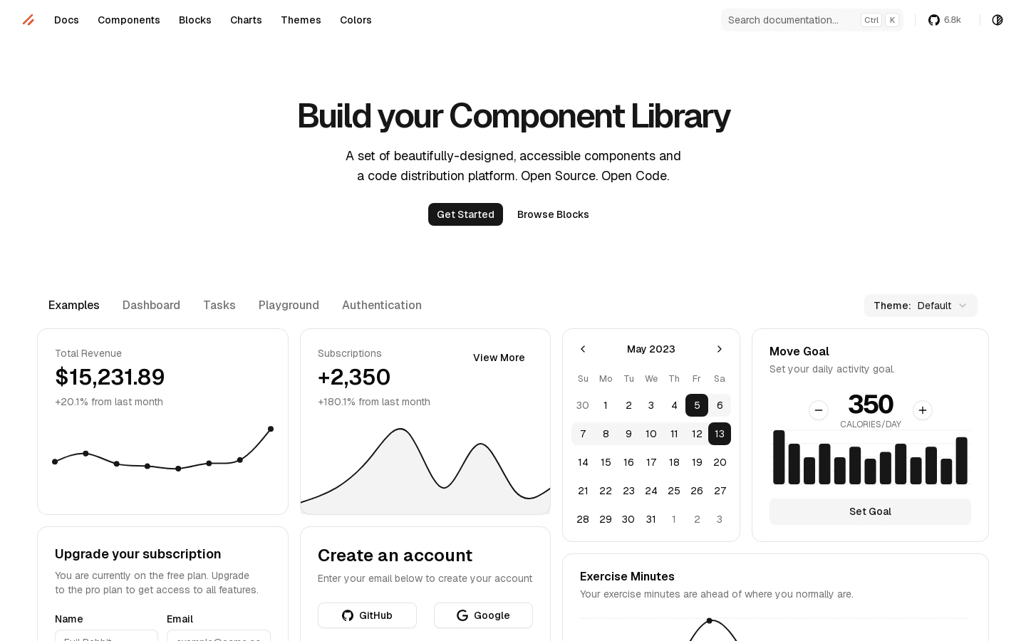 Build your Component Library