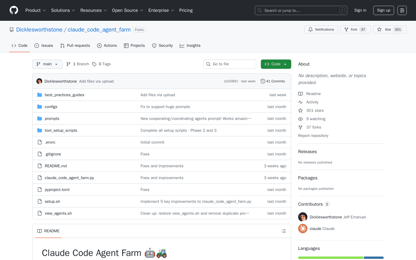 GitHub - Dicklesworthstone/claude_code_agent_farm