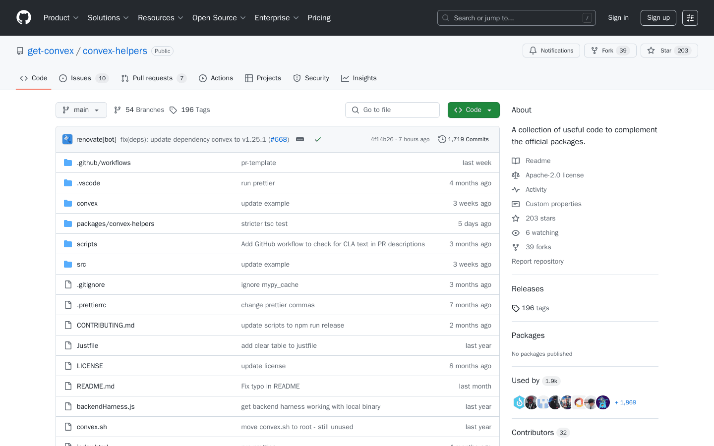 GitHub - get-convex/convex-helpers: A collection of useful code to complement the official packages.
