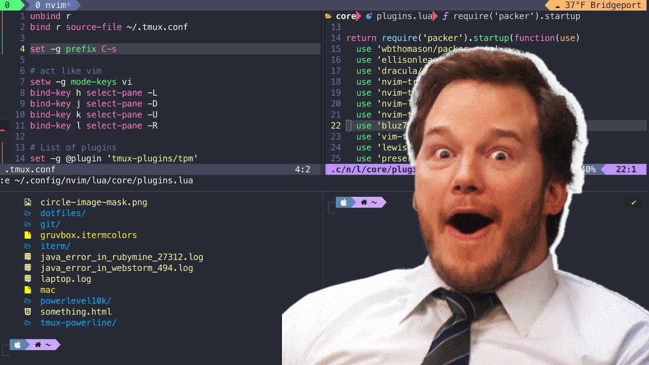 Preview of Make TMUX Look Amazing in 3 Minutes! - complete tutorial