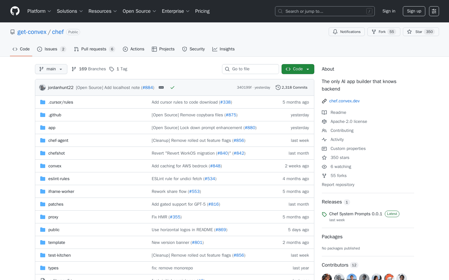 GitHub - get-convex/chef: The only AI app builder that knows backend