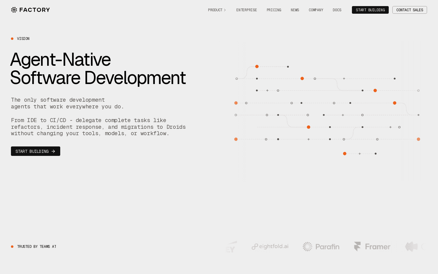 Factory | Agent-Native Software Development