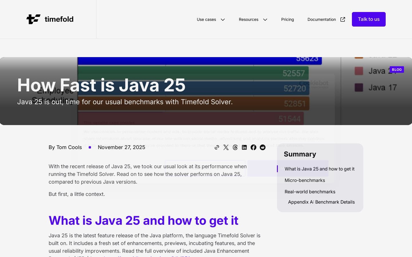 How Fast is Java 25 | Timefold