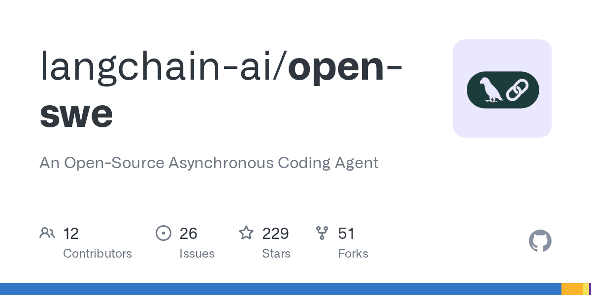 GitHub - langchain-ai/open-swe: An Open-Source Asynchronous Coding Agent