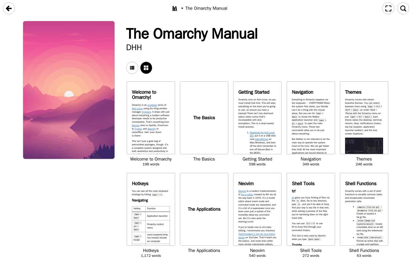 The Omarchy Manual
