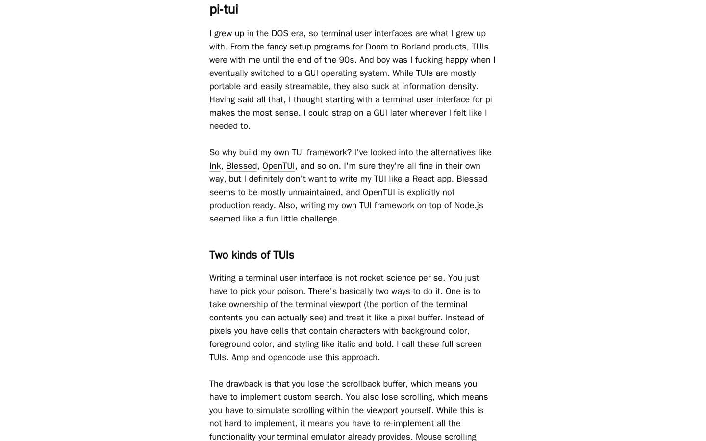 What I learned building an opinionated and minimal coding agent