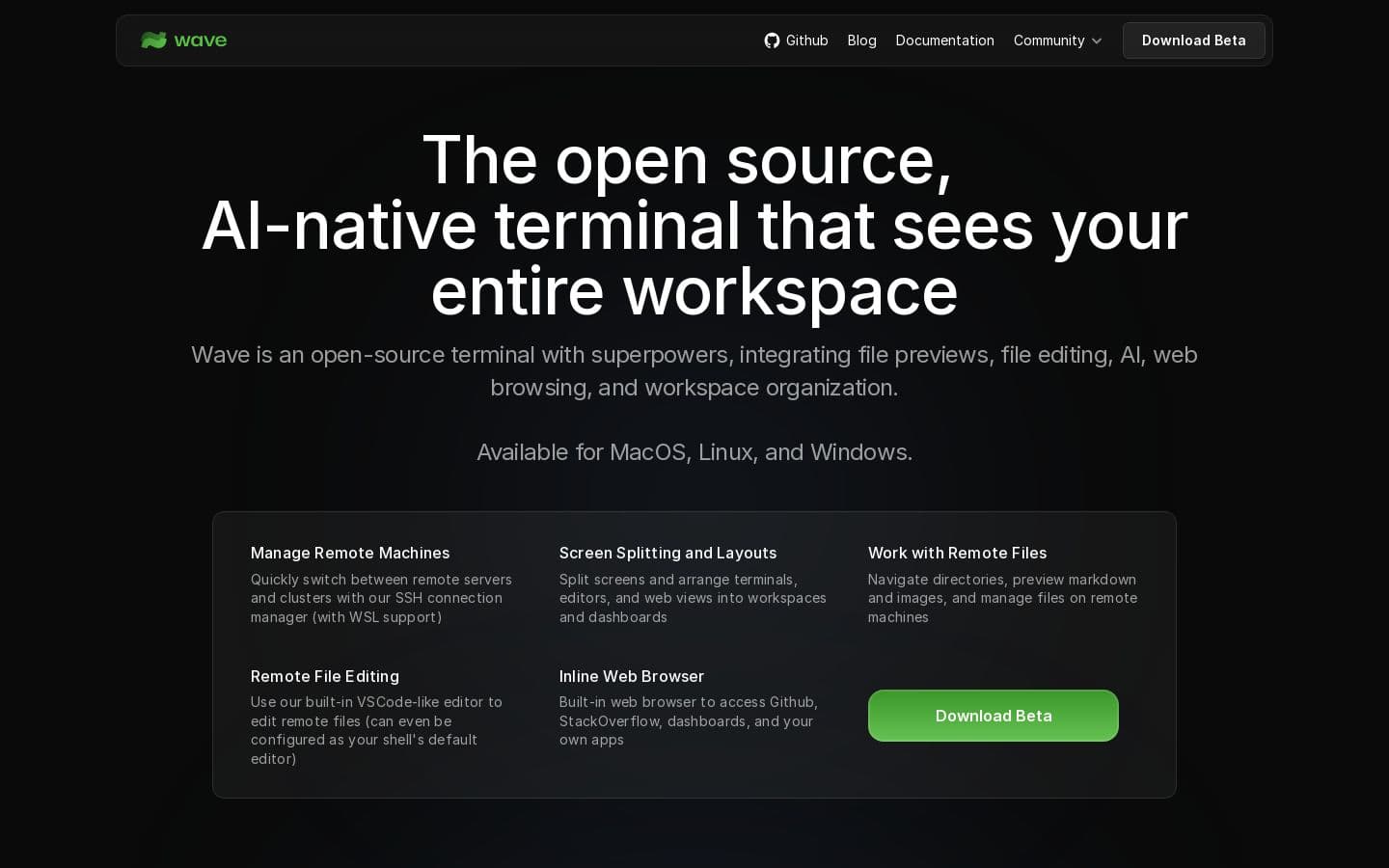 Wave Terminal — Upgrade Your Command Line
