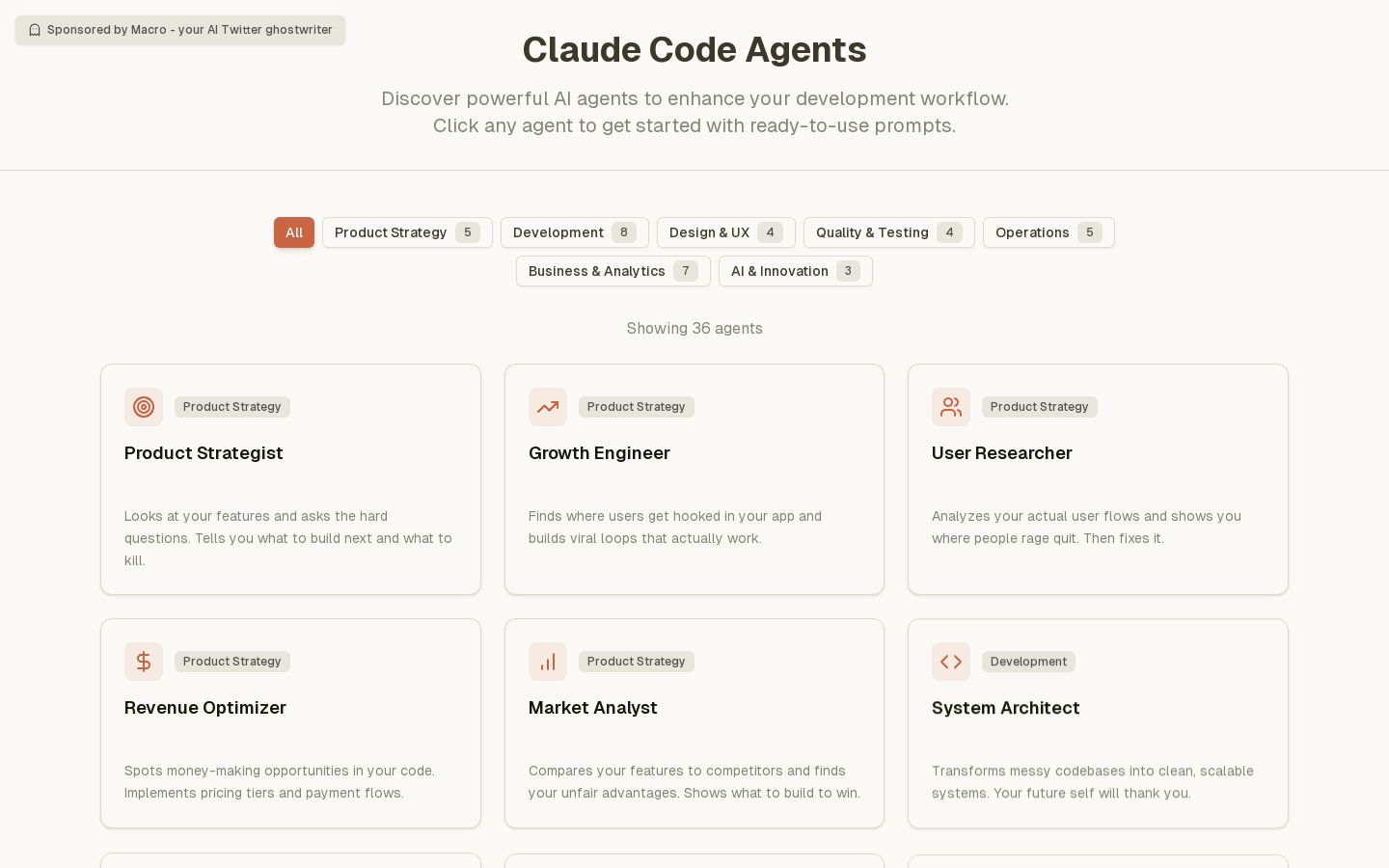 Claude Code Agents
