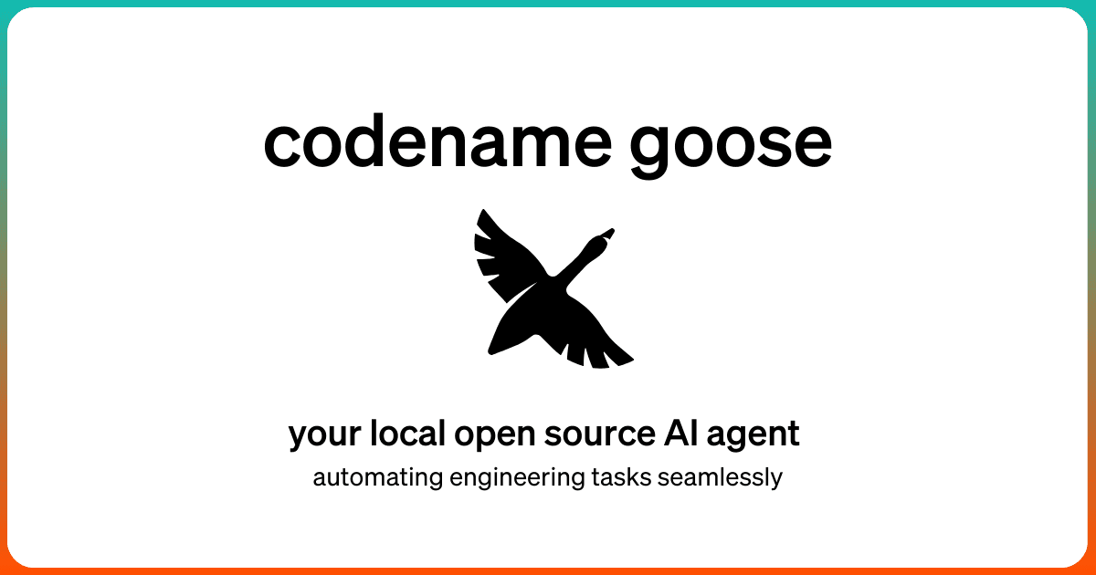 codename goose | codename goose