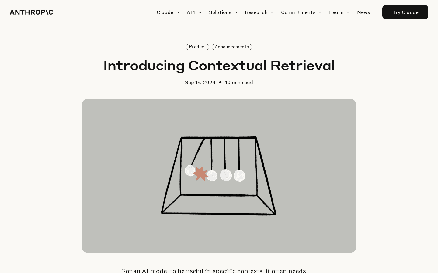 Introducing Contextual Retrieval