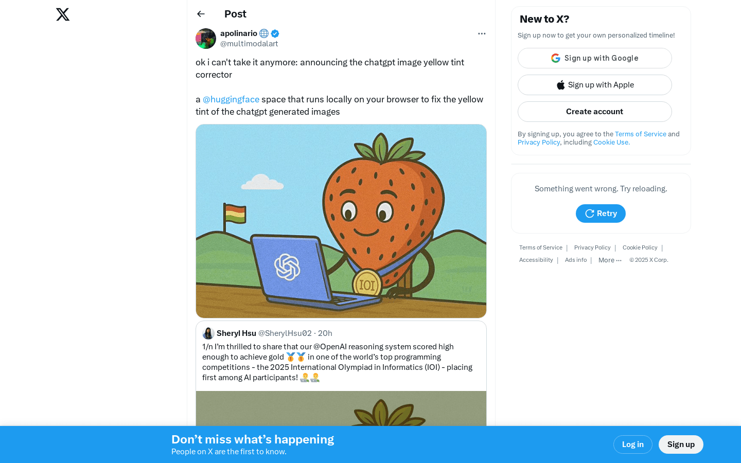 ChatGPT Yellow Tint Image Corrector - Hugging Face Spaces