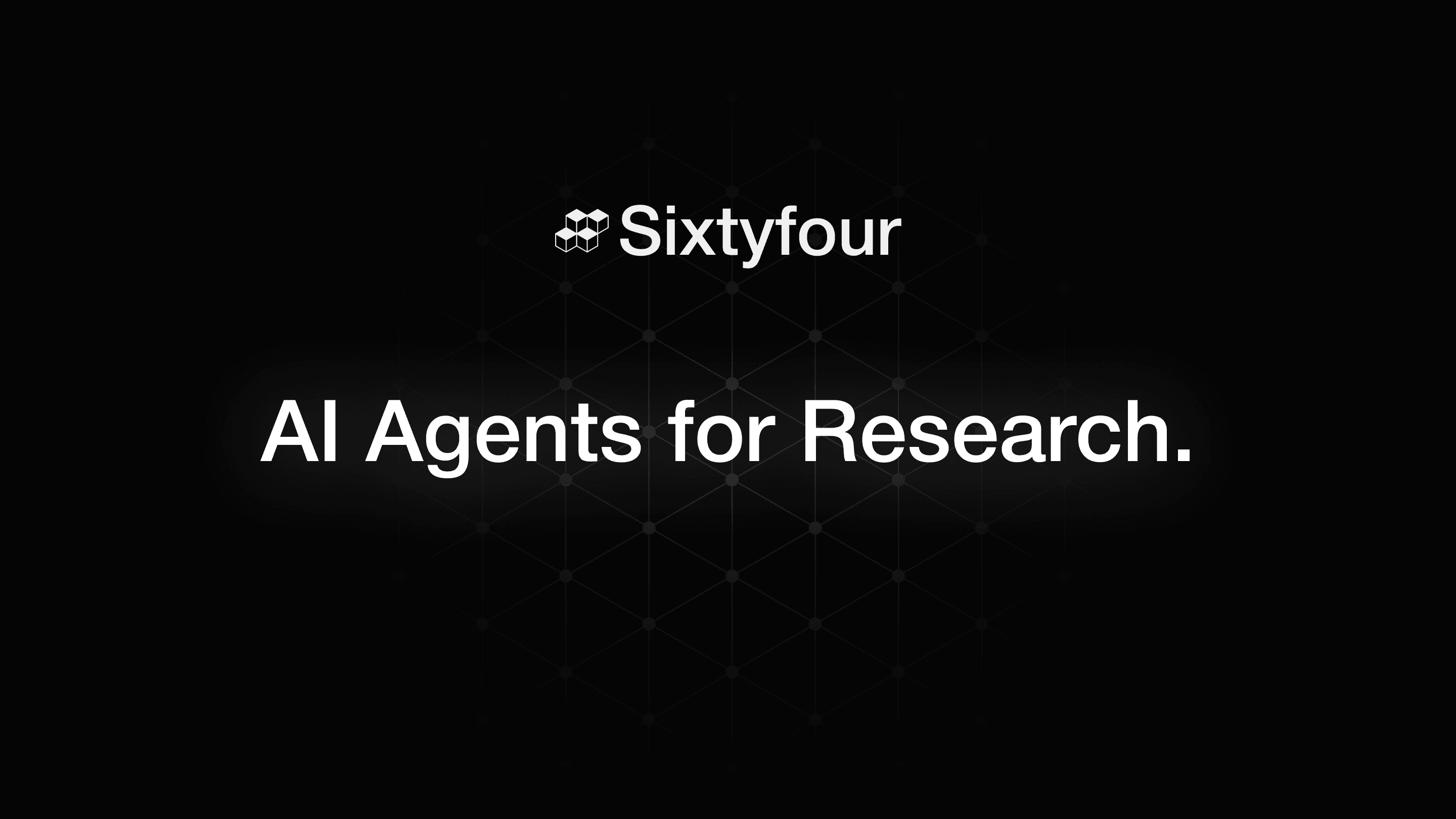 Sixtyfour.ai | AI Agents for Research