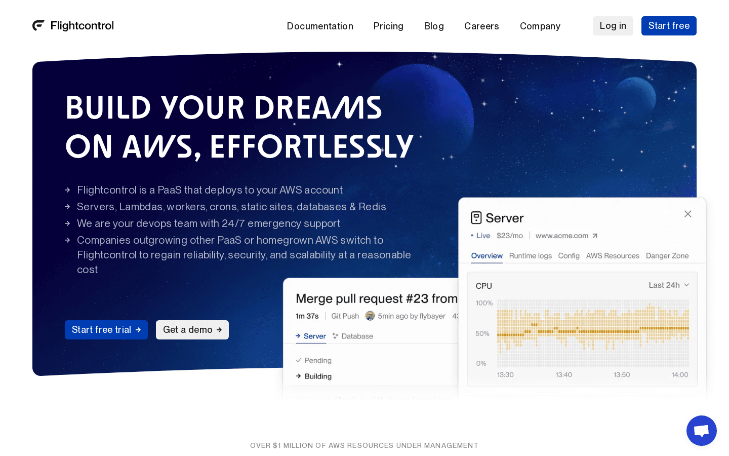 Flightcontrol – The AWS experience that didn’t seem possible