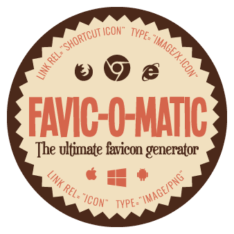 The ultimate favicon generator - Favic-o-Matic