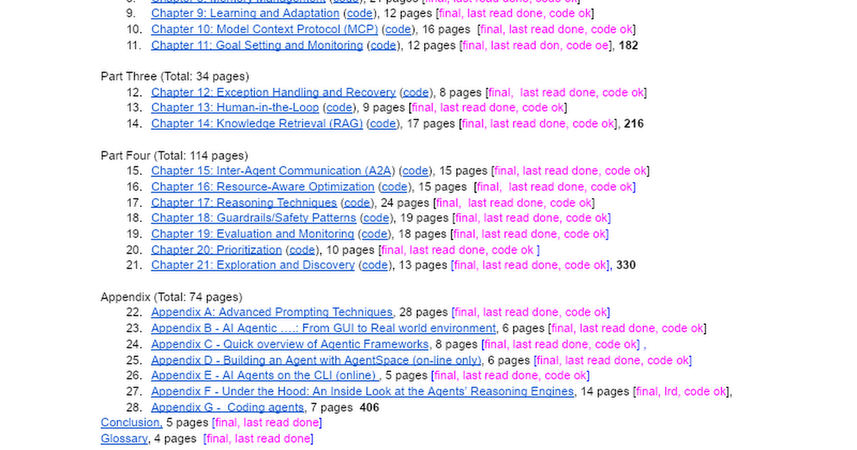 Preview of Agentic Design Patterns