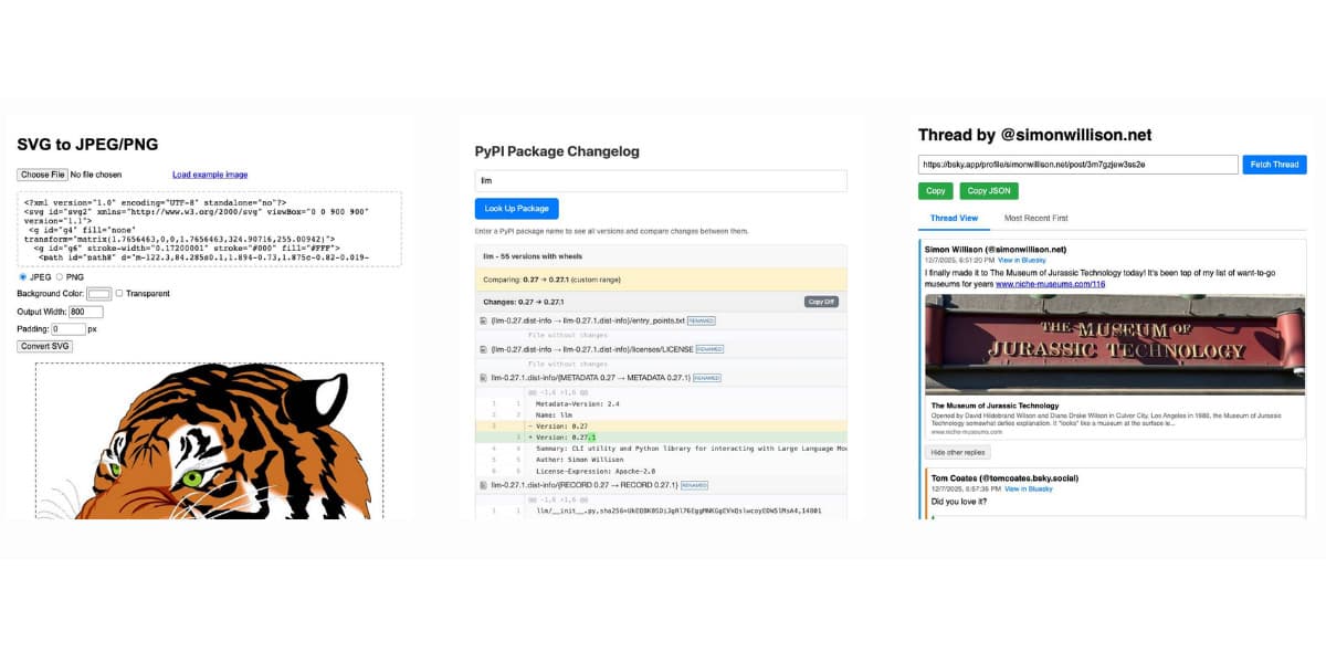 Useful patterns for building HTML tools
