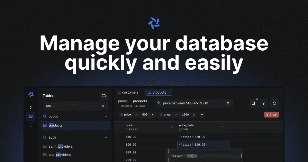Conar.app - AI-powered modern alternative to DBeaver and pgAdmin