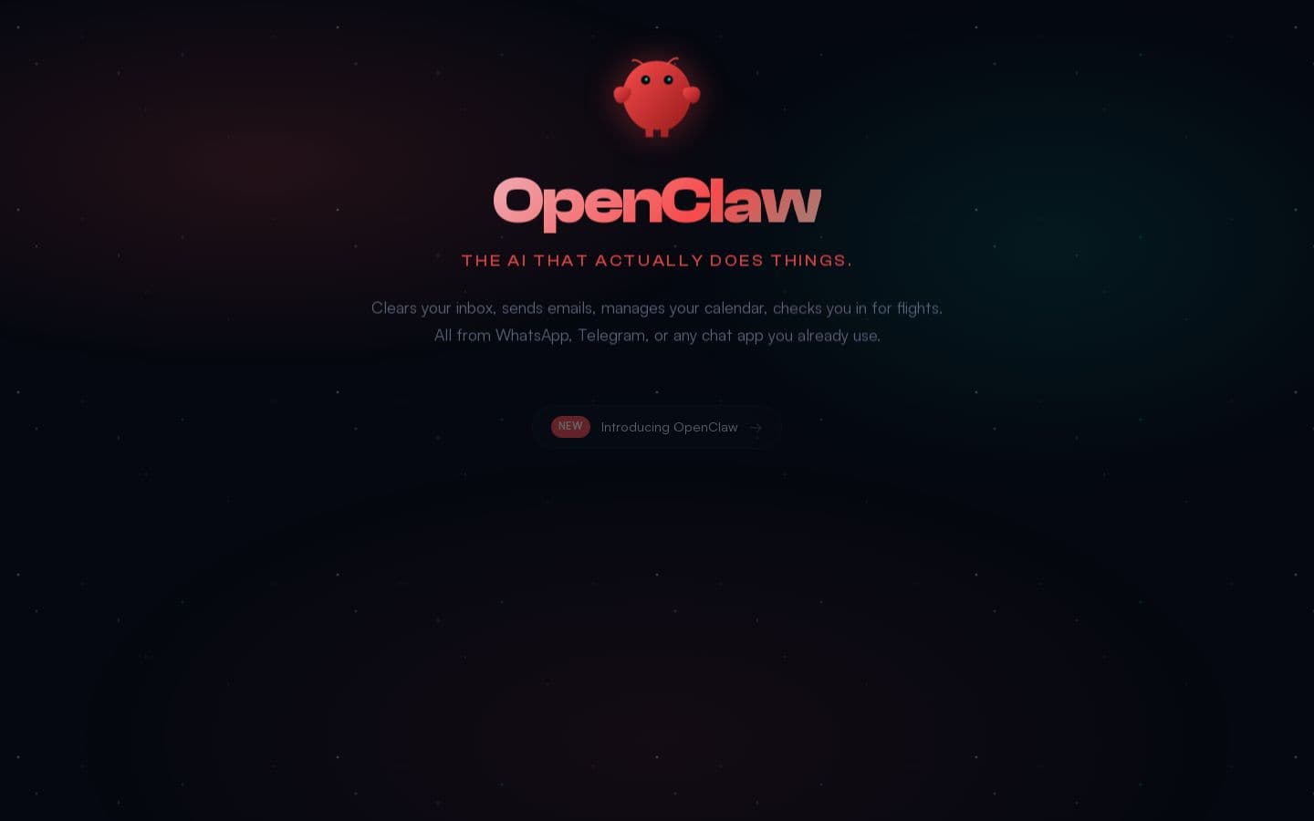 OpenClaw — Personal AI Assistant