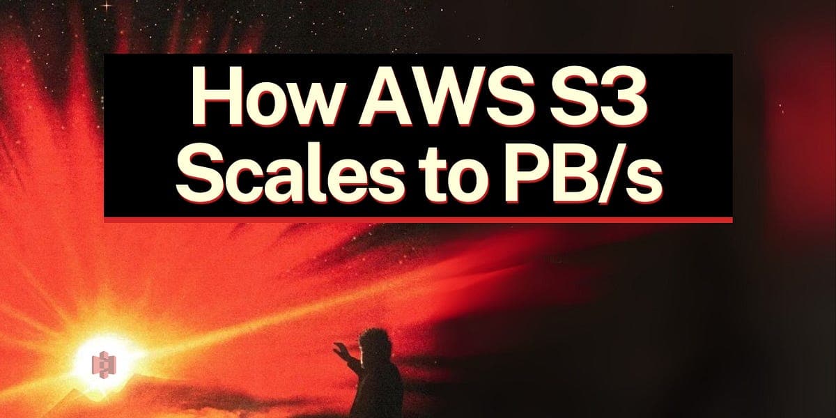 How AWS S3 serves 1 petabyte per second on top of slow HDDs