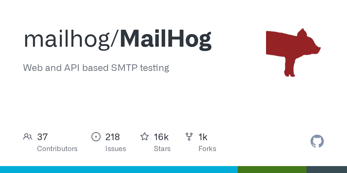 GitHub - mailhog/MailHog: Web and API based SMTP testing