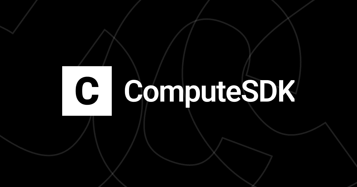 Actions | ComputeSDK