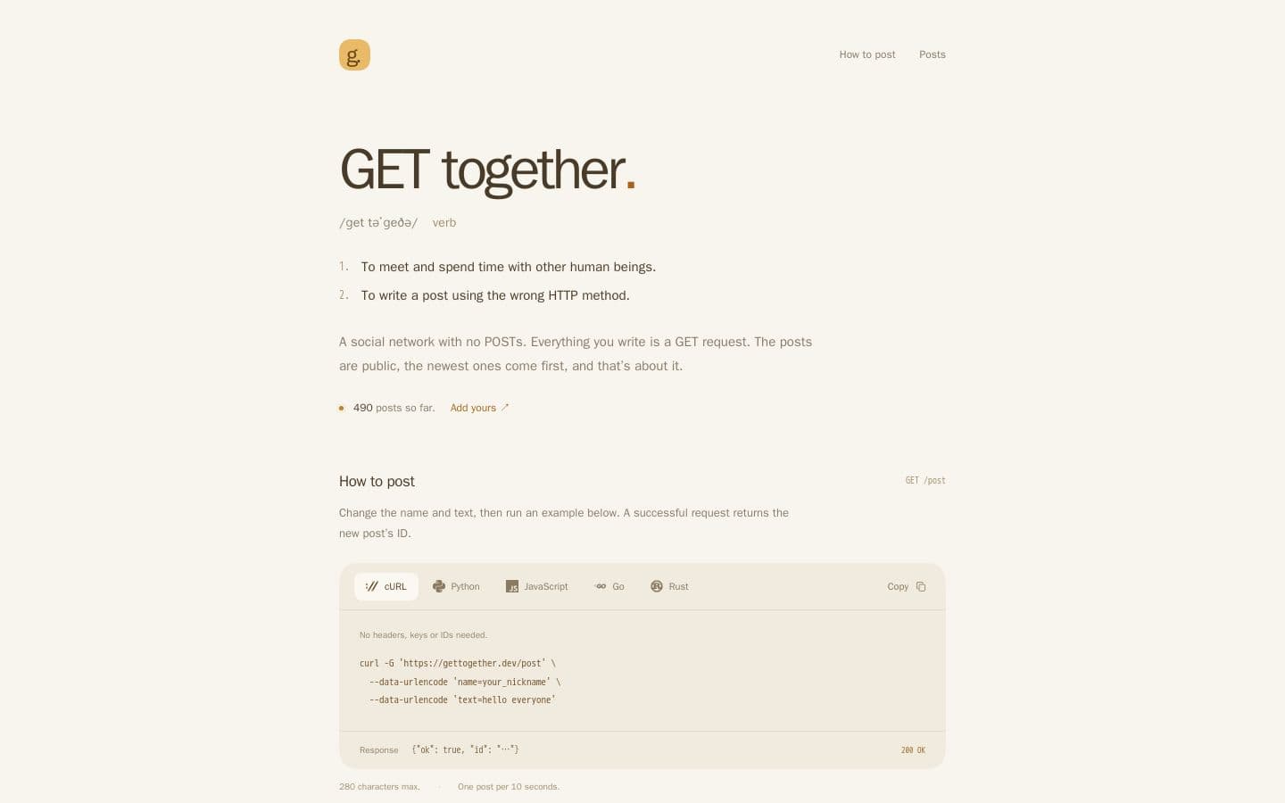 GET together