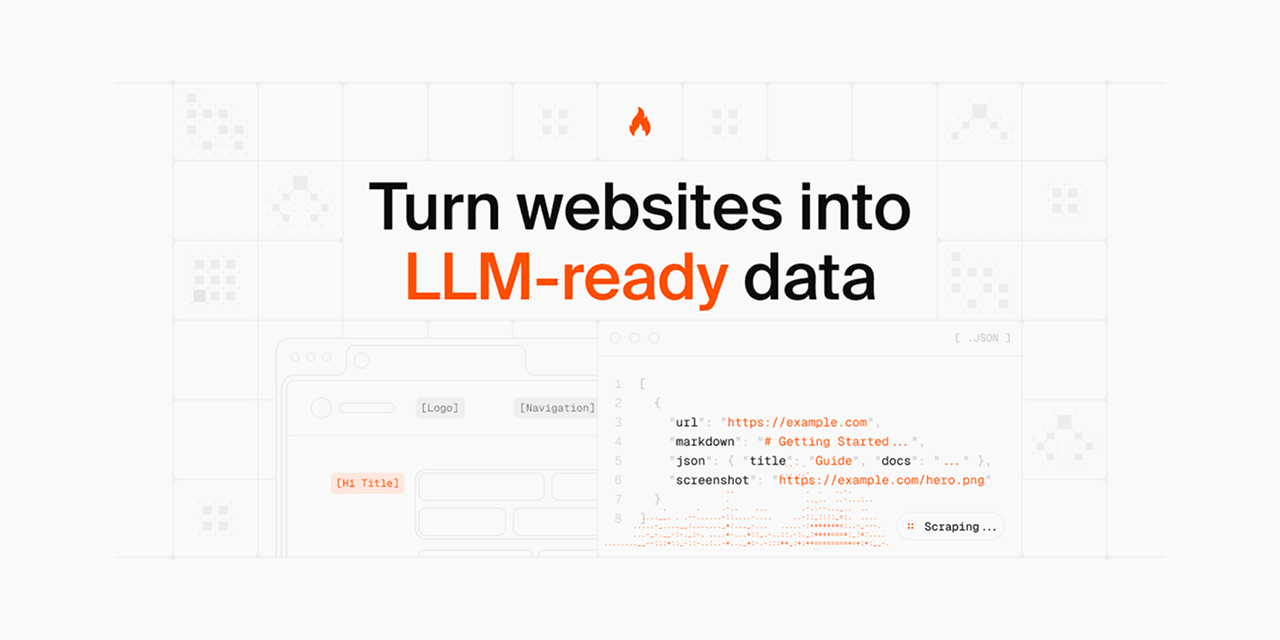 Preview of GitHub - firecrawl/firecrawl: The context API to search, scrape, and interact with the web at scale. 🔥