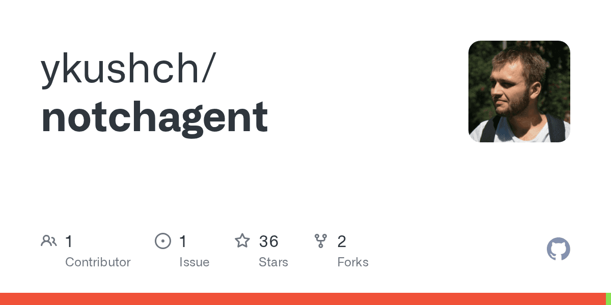 Preview of GitHub - ykushch/notchagent