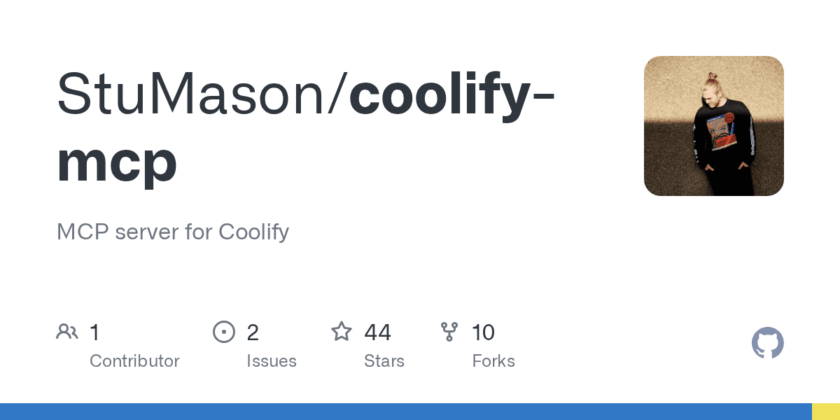 GitHub - StuMason/coolify-mcp: MCP server for Coolify