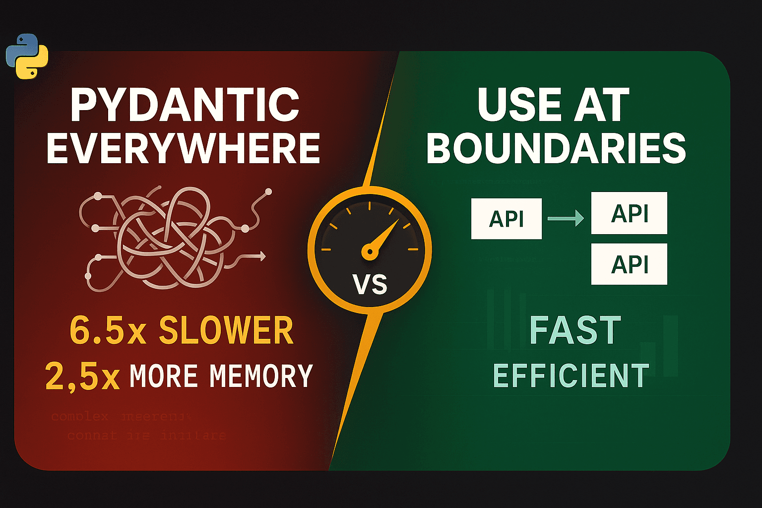 Preview of Software Engineering for Data Scientists, Part 1: Pydantic Is All You Need for Poor Performance Spaghetti Code