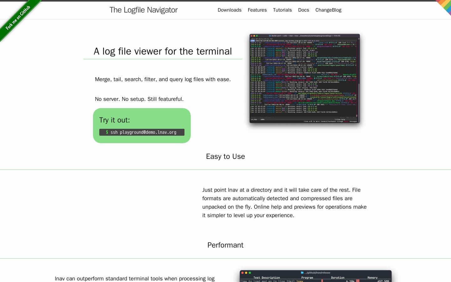 The Logfile Navigator