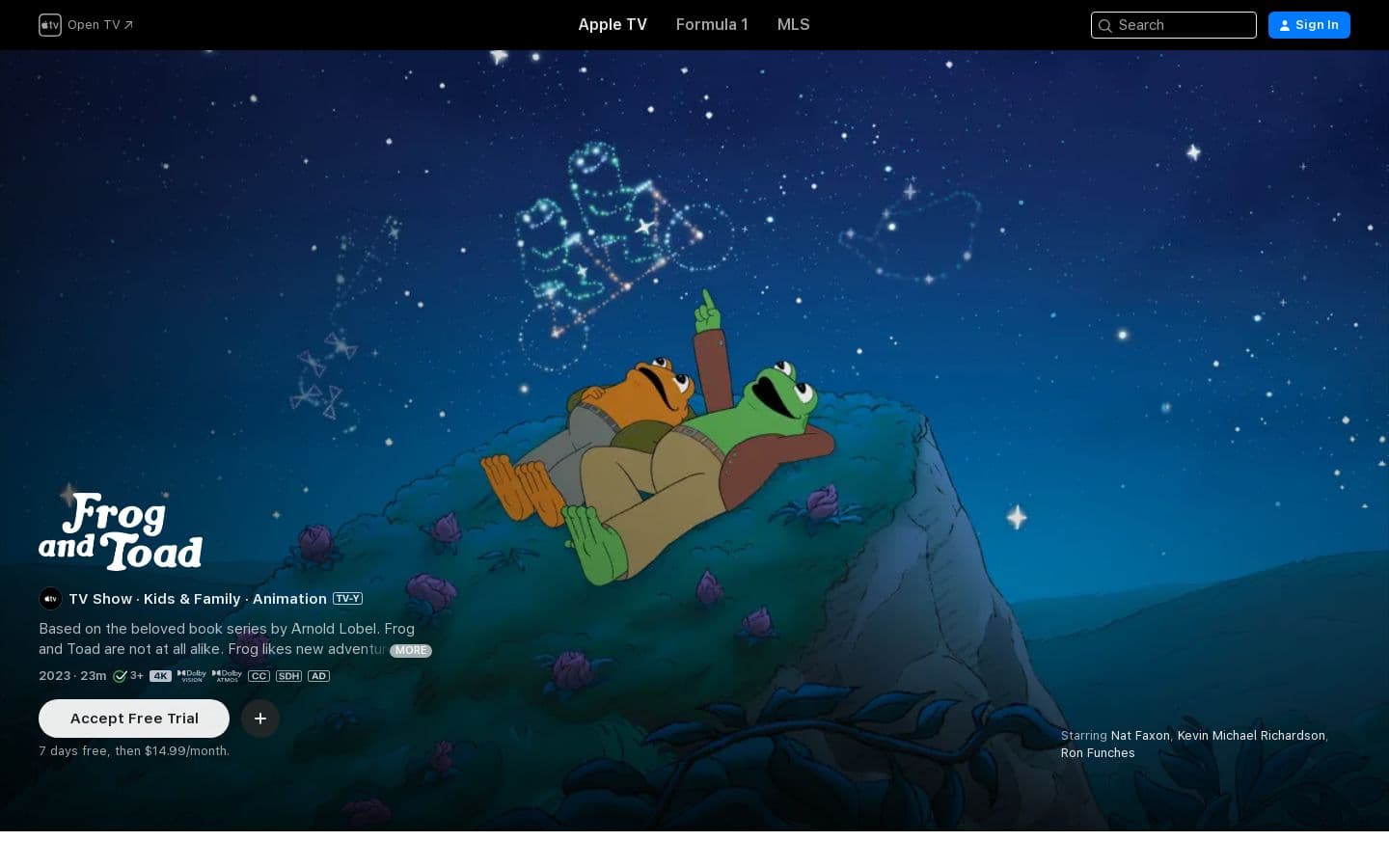 ‎Watch Frog and Toad - Apple TV