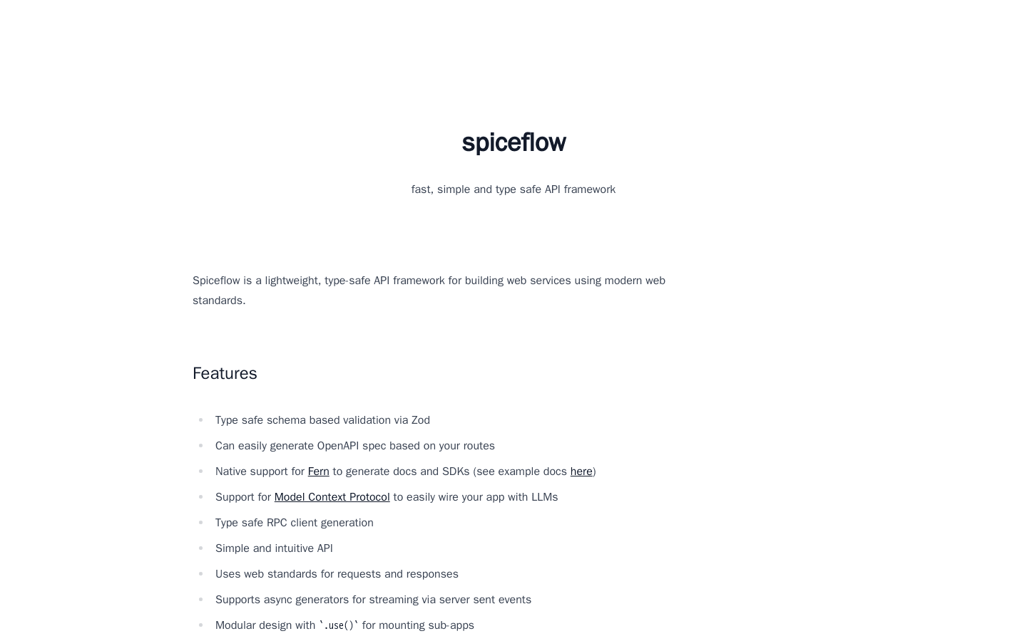 The Type Safe TypeScript API Framework