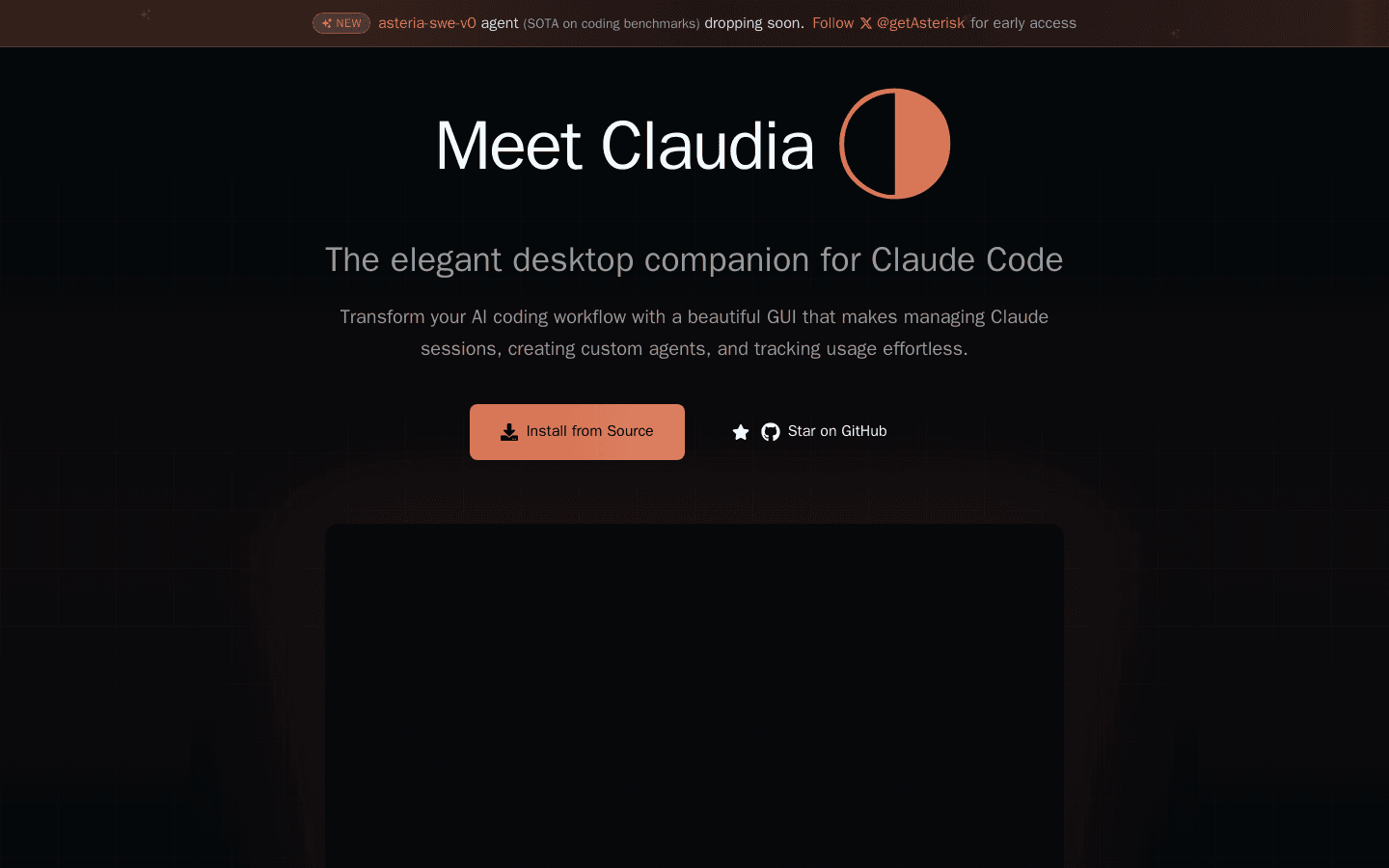 Claudia - The Elegant Desktop Companion for Claude Code