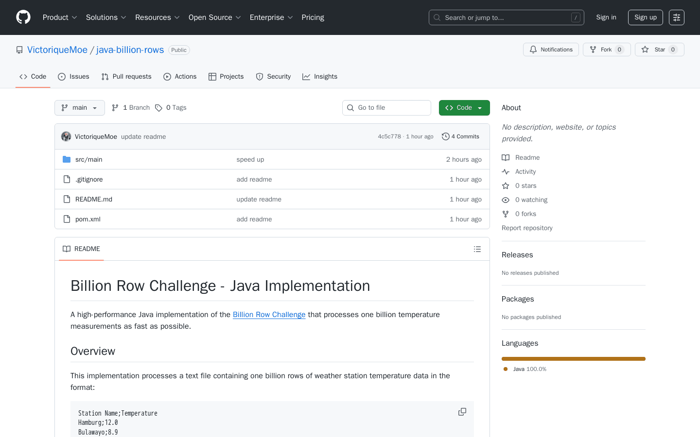 GitHub - VictoriqueMoe/java-billion-rows