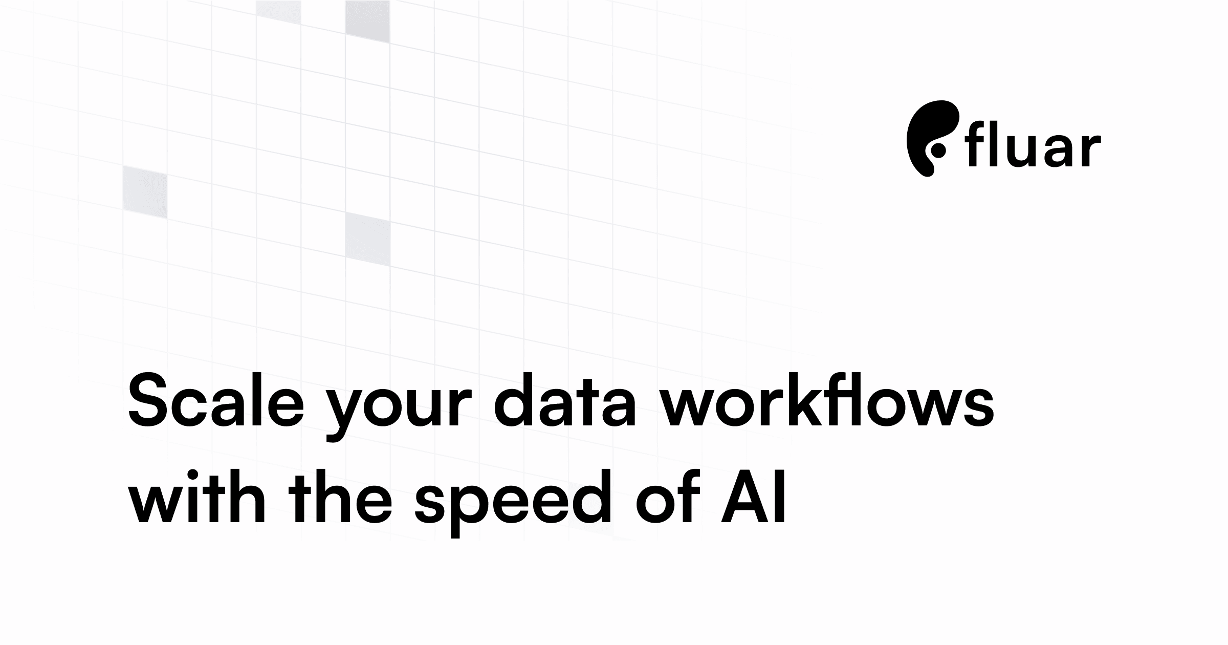 Fluar · Enrich your data with AI research agents