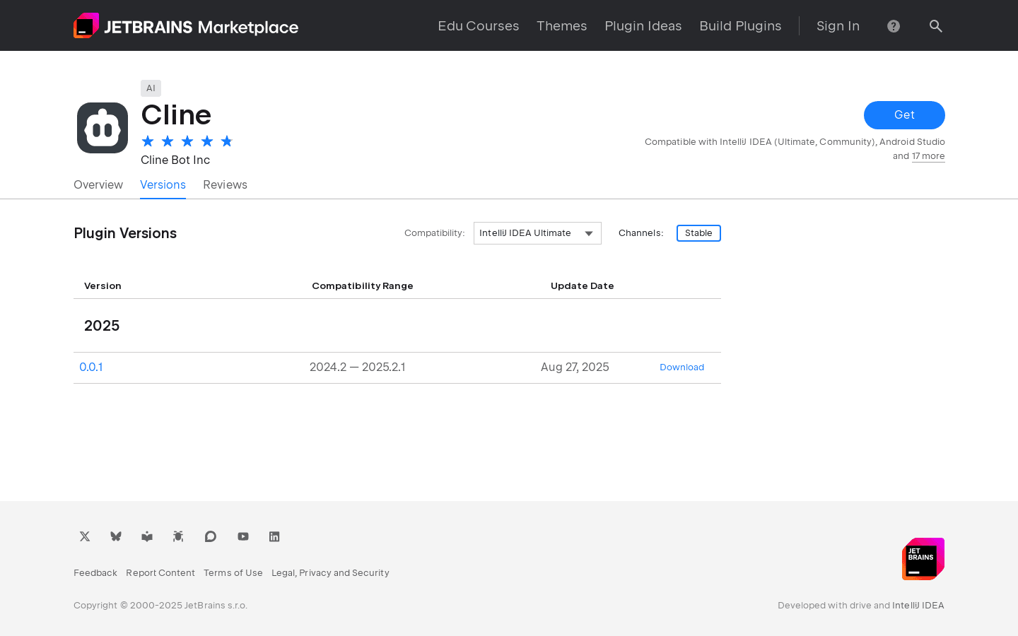 Cline - IntelliJ IDEs Plugin | Marketplace